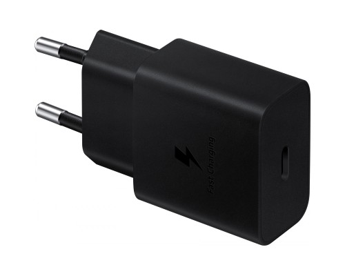 Зарядний пристрій Samsung 15W Power Adapter (w C to C Cable) Black (EP-T1510XBEGRU)