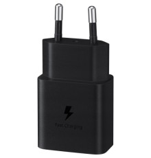 Зарядний пристрій Samsung 15W Power Adapter (w C to C Cable) Black (EP-T1510XBEGRU)