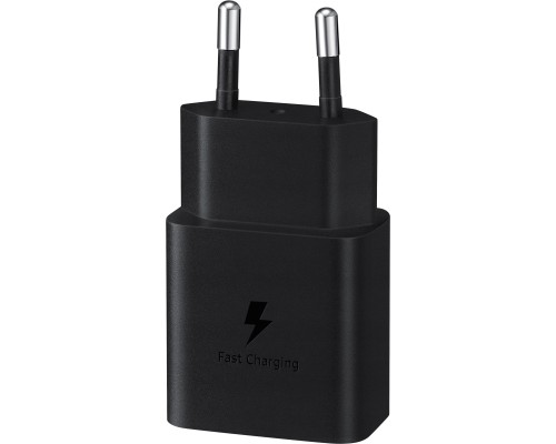 Зарядний пристрій Samsung 15W Power Adapter (w C to C Cable) Black (EP-T1510XBEGRU)