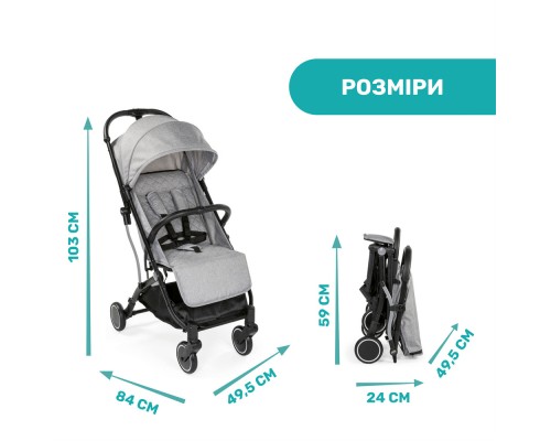 Коляска Chicco Trolleyme Stroller (79865.28)