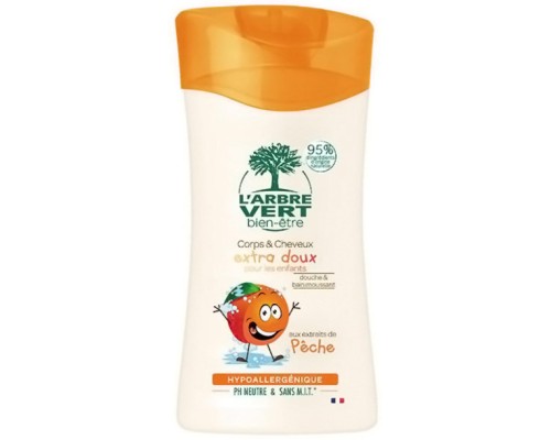 Дитячий гель для душу L'Arbre Vert 250 мл (3450601026331) Дитячий гель для душу L'Arbre Vert 250 мл (3450601026331)