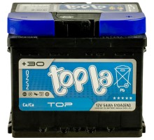 Акумулятор автомобільний Topla 54 Ah/12V TOP Euro (118 654)