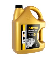 Моторна олива VIPOIL VipOil PREMIUM PLUS 5W-40 API SN/CF,ACEA C3 4л (0439459)