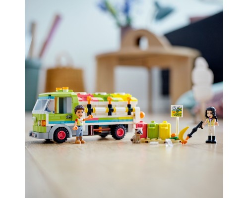 Конструктор LEGO Friends Сміттєпереробна вантажівка 259 деталей (41712)