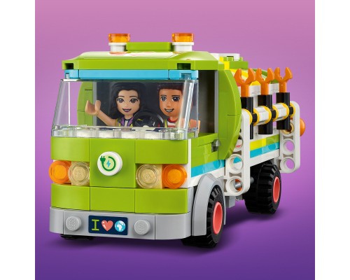Конструктор LEGO Friends Сміттєпереробна вантажівка 259 деталей (41712)