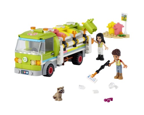 Конструктор LEGO Friends Сміттєпереробна вантажівка 259 деталей (41712)