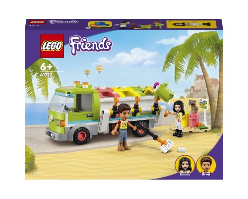 Конструктор LEGO Friends Сміттєпереробна вантажівка 259 деталей (41712)