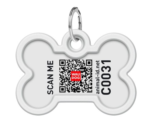 Адресник для тварин WAUDOG Smart ID з QR паспортом 