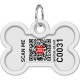 Адресник для тварин WAUDOG Smart ID з QR паспортом 