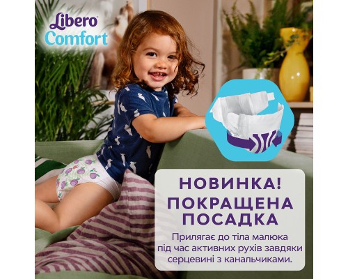 Підгузки Libero Comfort Розмір 6 (13-20 кг) 68 шт (7322541757025)