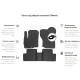 Килимок в багажник EVAtech Mazda CX-5 (KF) 2016+ 2 покоління SUV (MZ3150BE3RBB)
