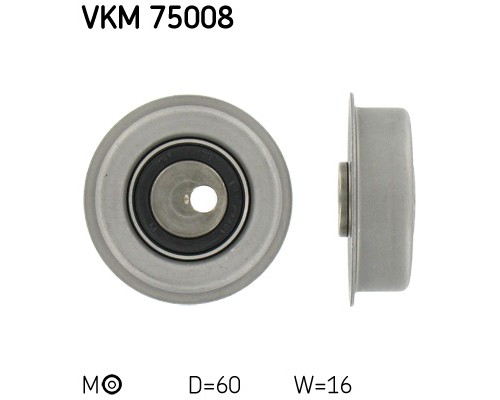 Ролик натягувача ременя SKF VKM 75008