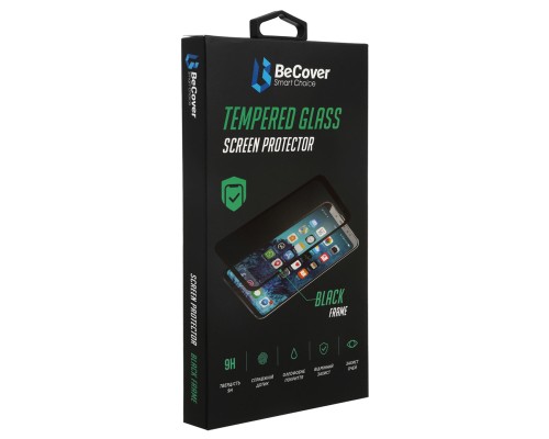 Скло захисне BeCover Tecno POVA 3 (LF7n) Black (708163)