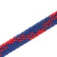Ремінець до фітнес браслета BeCover Elastic Nylon Style для Xiaomi Mi Smart Band 5/6 (Size M) Red-White (706148)