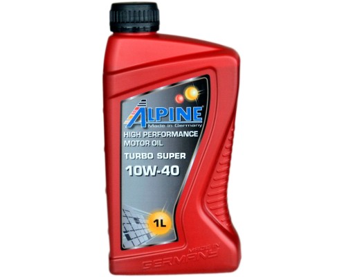 Моторна олива Alpine 10W-40 Turbo Super 1л (0345-1)