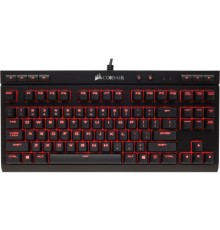 Клавіатура Corsair K63 Cherry MX Red UA USB Black (CH-9115020-RU)