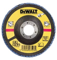 Круг зачистний DeWALT пелюстковий, метал, 125x22.23 мм, G 60 мкм (DT3309)