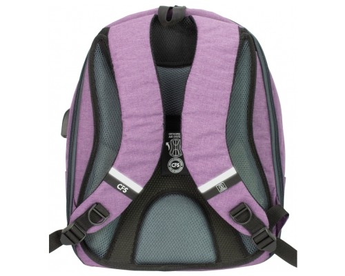 Рюкзак шкільний Cool For School 44x32x20 см 28 л Фиолетово-малиновий (CF86588-05) Рюкзак шкільний Cool For School 44x32x20 см 28 л Фиолетово-малиновий (CF86588-05)
