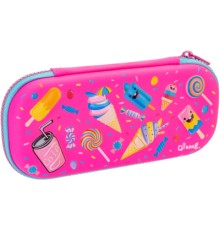 Пенал Cool For School 1 відділення з органайзером фуксія (QT-5649-Rosered)