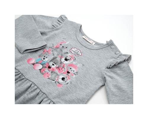 Плаття дитяче POP FASHION з іграшками (6747-110G-gray) Плаття дитяче POP FASHION з іграшками (6747-110G-gray)