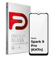 Скло захисне Armorstandart Full Glue TECNO Spark 9 Pro (KH7n) Black (ARM64651)