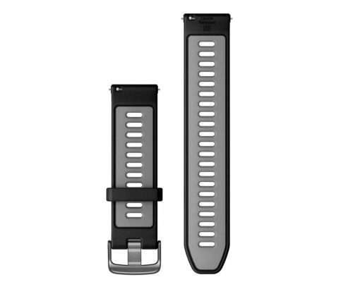 Ремінець до смарт-годинника Garmin Replacement Band, Forerunner 265, Black, 22mm (010-11251-A0)