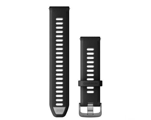 Ремінець до смарт-годинника Garmin Replacement Band, Forerunner 265, Black, 22mm (010-11251-A0)