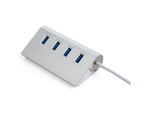 Концентратор Vinga Type-C to 4*USB3.0 1.0m cable aluminium (VCPHCU304)