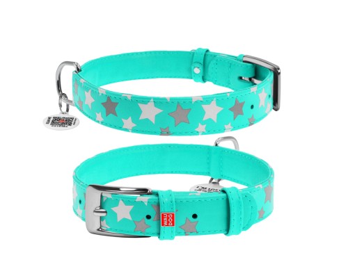 Нашийник для тварин WAUDOG Glamour з QR паспортом 