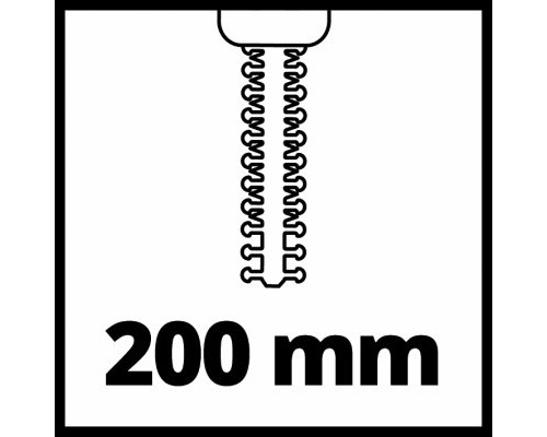 Кущоріз Einhell GE-CG 18/100 Li T - Solo, 18В, PXC, леза 100/200 мм, телескоп. ручка, 0.7 кг (без АКБ та ЗП) (3410310)