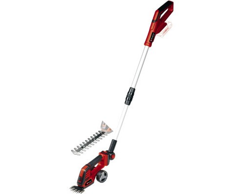 Кущоріз Einhell GE-CG 18/100 Li T - Solo, 18В, PXC, леза 100/200 мм, телескоп. ручка, 0.7 кг (без АКБ та ЗП) (3410310)