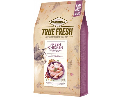 Сухий корм для кішок Carnilove True Fresh Cat Chicken 340 г (8595602561476)