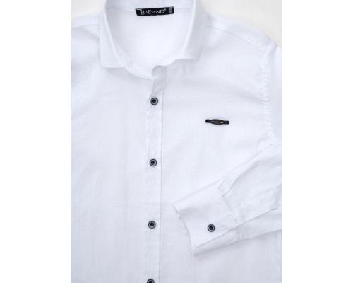 Сорочка дитяча Blueland з довгим рукавом (10680-140B-white)