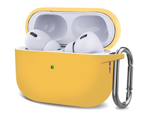 Чохол для навушників Armorstandart Hang Case для Apple AirPods Pro 2 Yellow (ARM68593) Чохол для навушників Armorstandart Hang Case для Apple AirPods Pro 2 Yellow (ARM68593)
