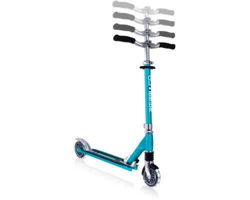Самокат Globber Flow Element Comfort Lights колеса з підсвічуванням Блакитний (727-301)
