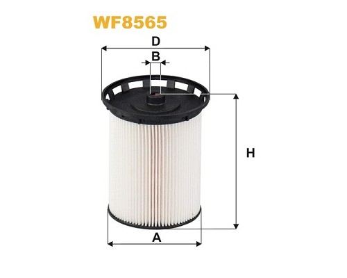 Фільтр паливний Wixfiltron WF8565
