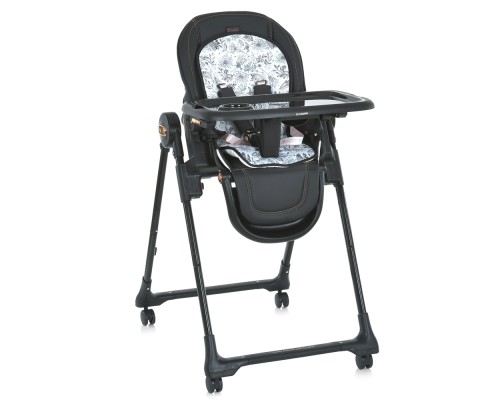 Стілець для годування El Camino ME 1037-B black gold Crystal (ME 1037-B black gold)