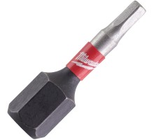 Набір біт Milwaukee SHOCKWAVE Hex2.5, 25мм, 2шт (4932430893)