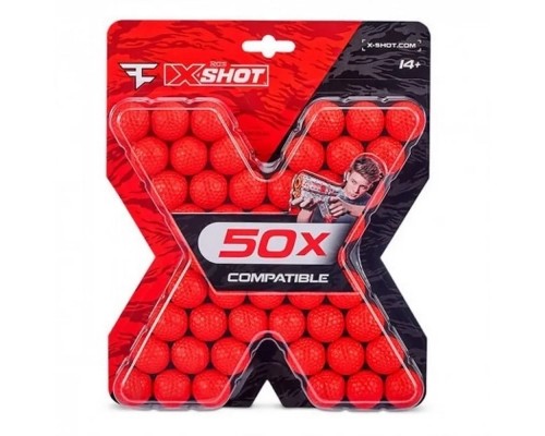 Іграшкова зброя Zuru Набір кульок CHAOS FAZE (50 кульок) (36506) 