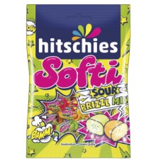 Цукерка Hitschies Softi Sour Brizzl Mix 90 г (4003840003893)