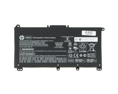Акумулятор до ноутбука HP Pavilion 15-EG HW03XL, 41Wh (3454mAh), 3cell, 11.28V, Li-ion (A47774)