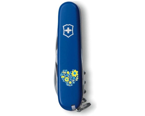 Ніж Victorinox Spartan Ukraine 91 мм Квіткове серце (1.3603.2_T1246u)