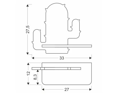 Світильник Candellux CACTUS (21-00996)