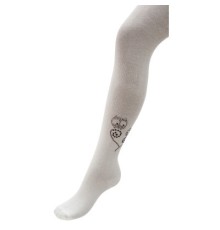 Колготки дитячі BNM зі стразами (M0C0302-1171-7G-beige)