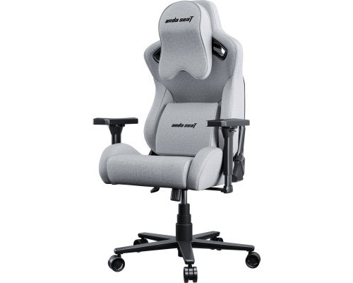 Крісло ігрове Anda Seat Kaiser Frontier Fabric XL Grey Linen (AD12YXL-17-G-F)