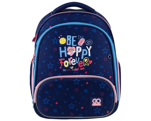 Рюкзак шкільний GoPack Education 597M-3 Be Happy (GO24-597M-3)