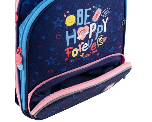 Рюкзак шкільний GoPack Education 597M-3 Be Happy (GO24-597M-3)