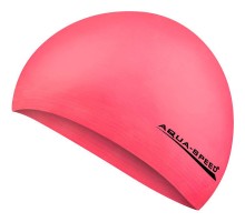 Шапка для плавання Aqua Speed Soft Latex 122-03 5726 неоновий рожевий Уні OSFM (5908217657268)