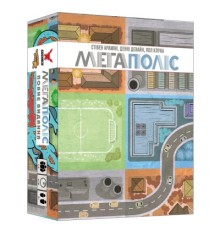 Настільна гра Geekach Games Мегаполіс. Повне видання (Sprawlopolis) (GKCH201sp)
