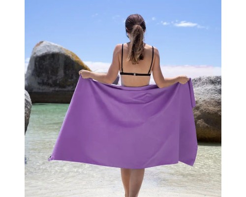 Туристичний рушник Naturehike Fitness NH20FS009 антибактеріальний 160 х 80 фіолетовий (6927595750124) Туристичний рушник Naturehike Fitness NH20FS009 антибактеріальний 160 х 80 фіолетовий (6927595750124)